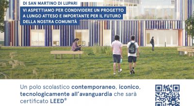 NUOVO POLO SCOLASTICO – SCUOLA SECONDARIA DI I° GRADO – SAN MARTINO DI LUPARI – PRESENTAZIONE PROGETTO