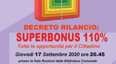 Superbonus 110, un’opportunità per il cittadino