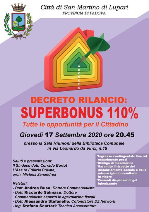 Superbonus 110, un’opportunità per il cittadino
