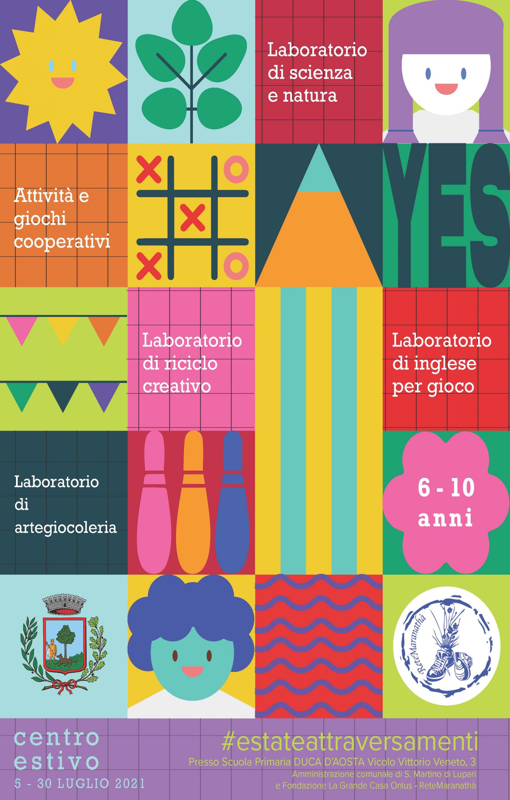CENTRO ESTIVO ATTRAVERSAMENTI : ISCRIZIONI ENTRO IL 25 GIUGNO