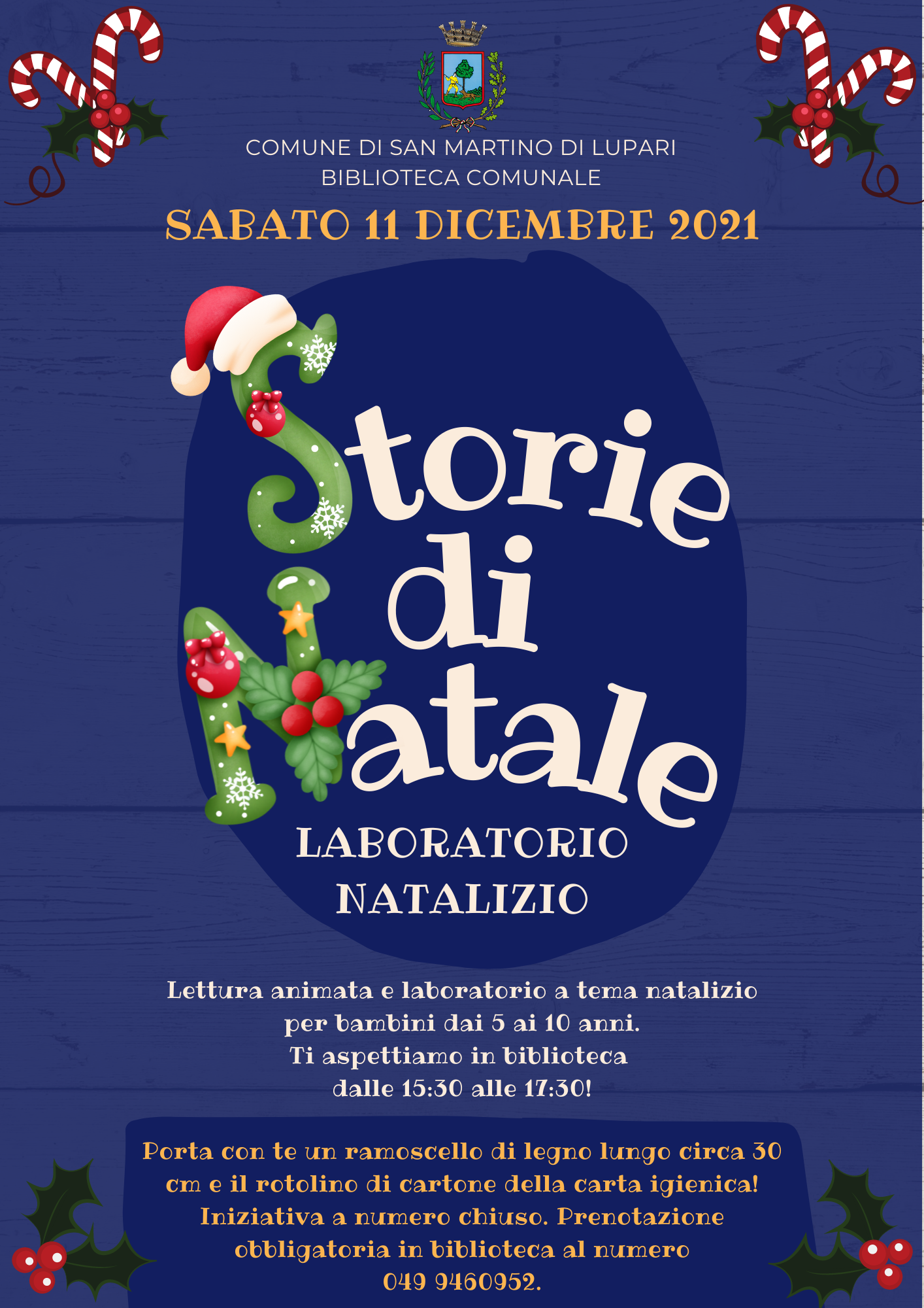 STORIE DI NATALE – LABORATORI NATALIZI