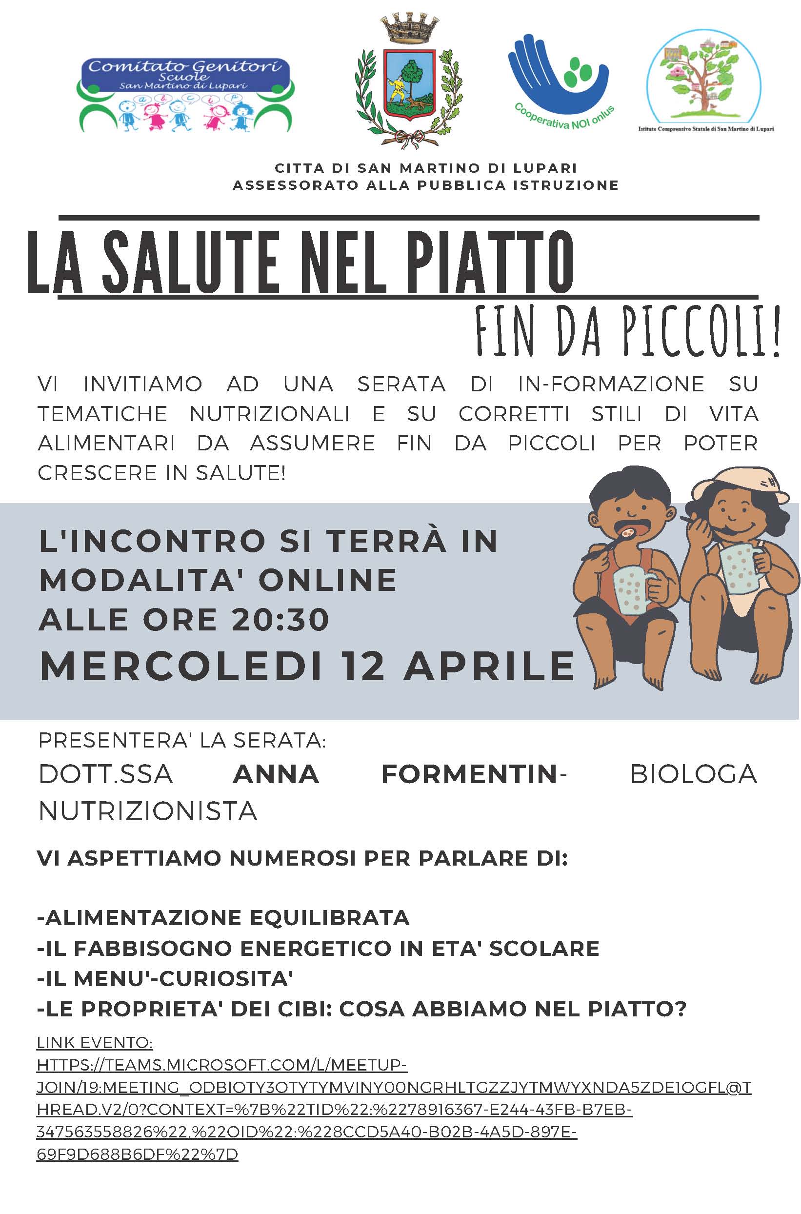 LA SALUTE NEL PIATTO
