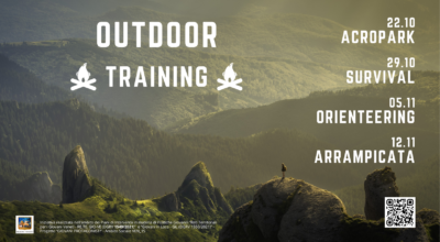 PROGETTO GIOVANI PROTAGONISTI – 4 appuntamenti gratuiti di Outdoor Training