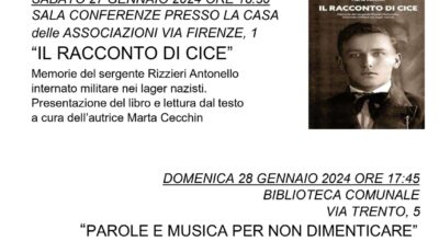 GIORNATA DELLA MEMORIA 2024