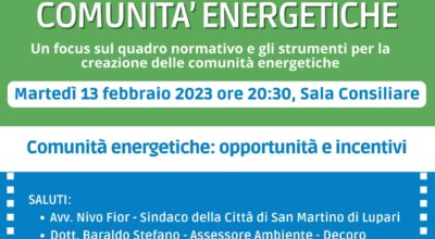 LE COMUNITA’ ENERGETICHE E I DECRETI ATTUATIVI