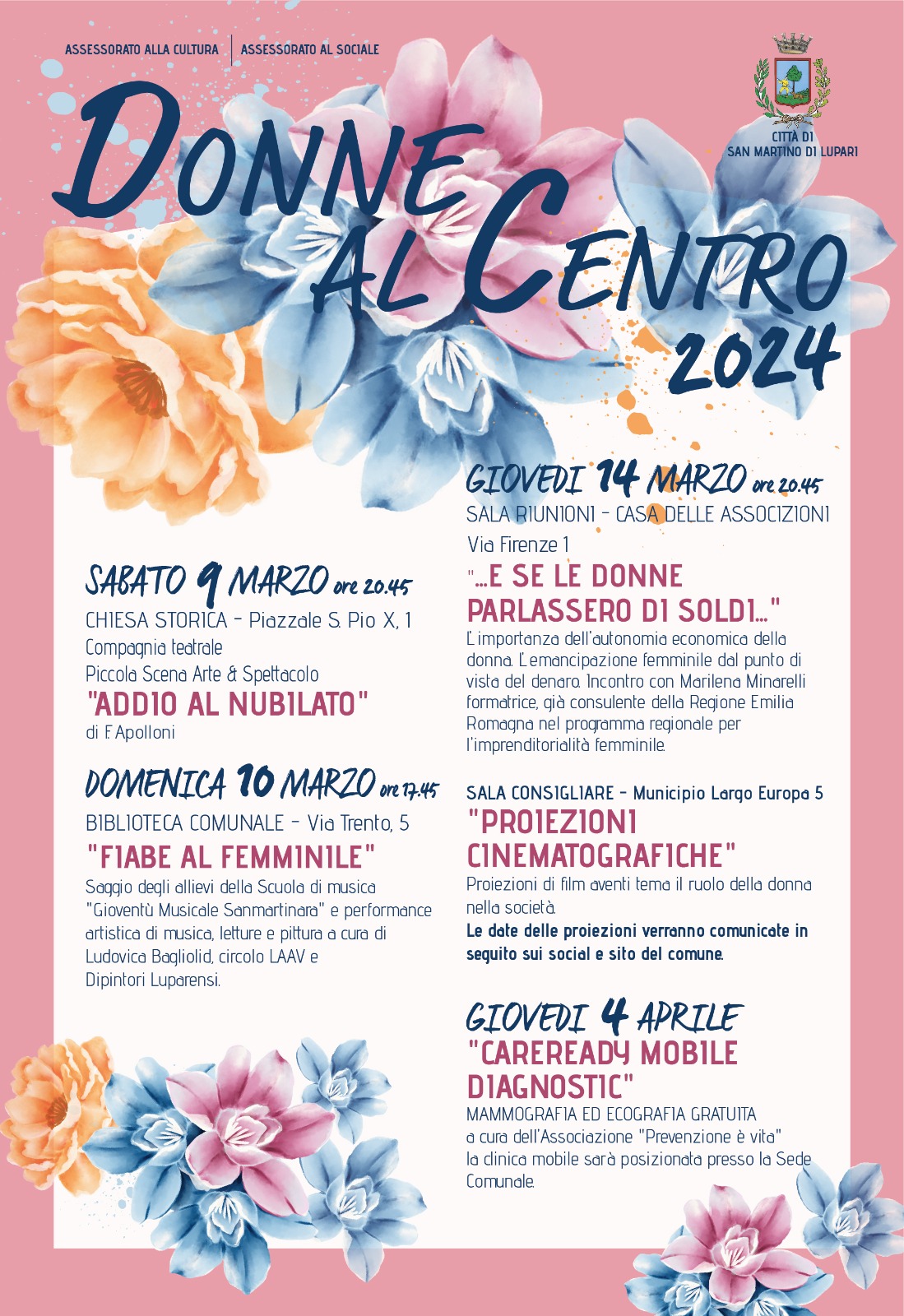 DONNE AL CENTRO 2024