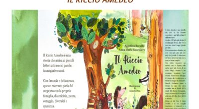 L’AUTRICE AGOSTINA BORSATO PRESENTA IL LIBRO “IL RICCIO AMEDEO”