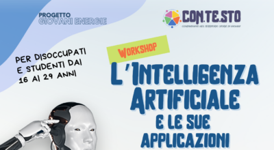 CON.TE.STO: PRIMO WORKSHOP “L’INTELLIGENZA ARTIFICIALE E LE SUE APPLICAZIONI”