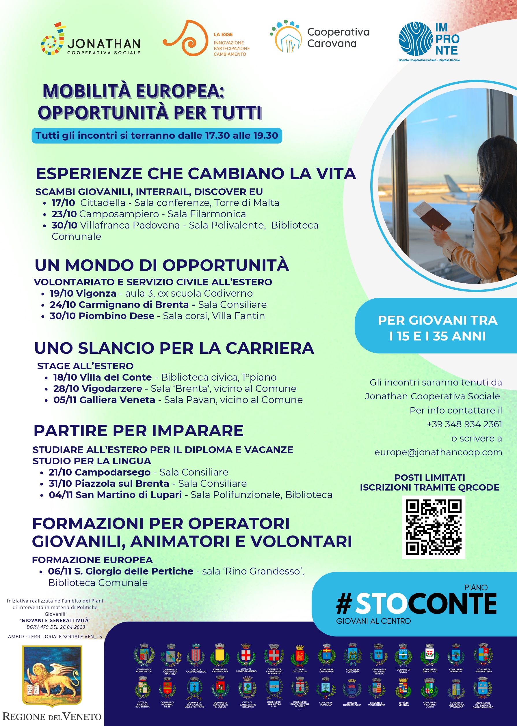 DIVULGAZIONE DEL PROGETTO #STOCONTE 2024 – MOBILITA’ EUROPEA: OPPORTUNITA’ PER TUTTI