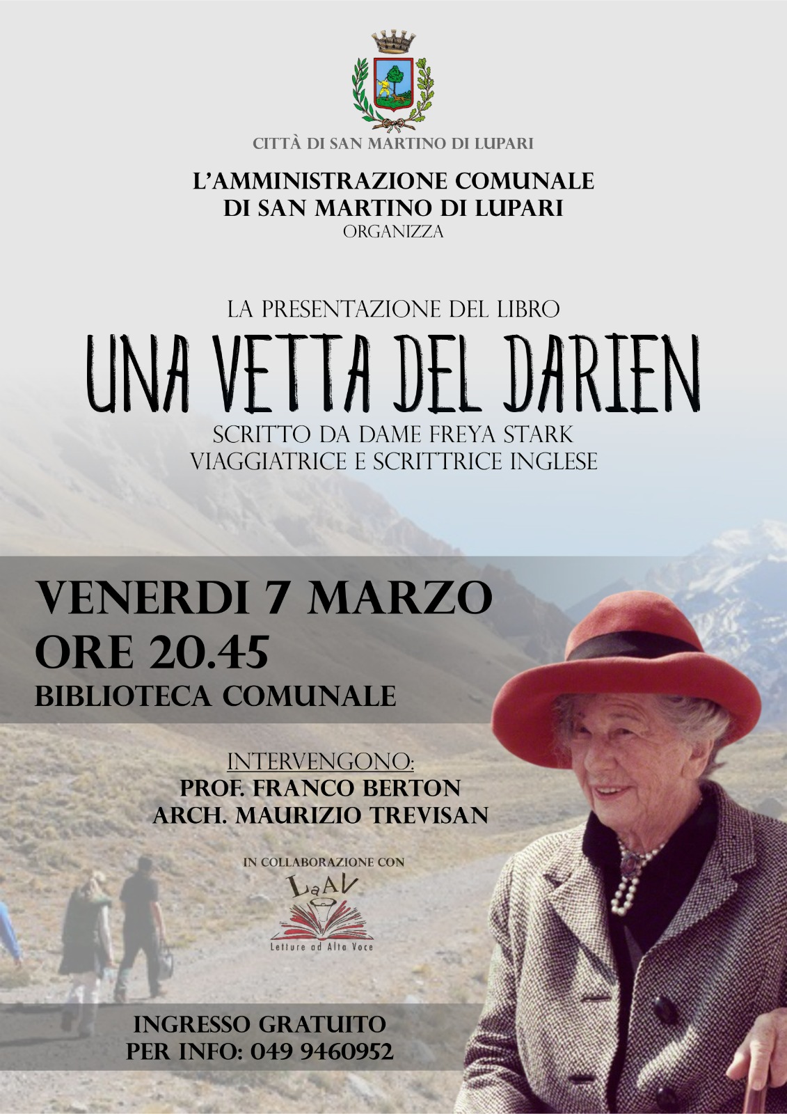 PRESENTAZIONE LIBRO “UNA VETTA DEL DARIEN”